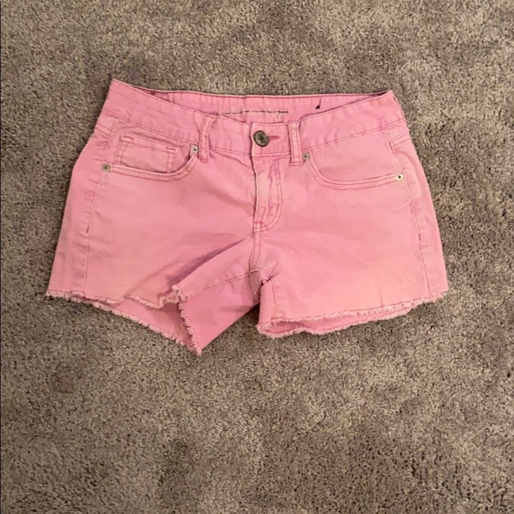 Pink Jean Short